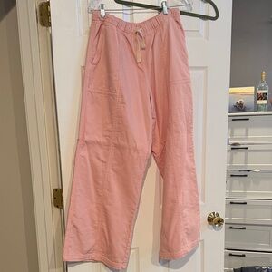 Aerie Pink Wide Leg Pants
